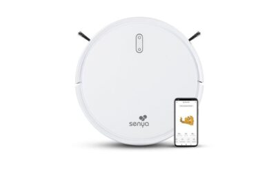 Aspirateur robot laveur connecté SENYA