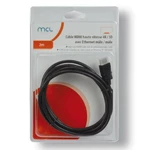 MCL C&acirc;ble HDMI 3D/ 4K Ethernet M/M - CABLEMC385CZ2MMCL