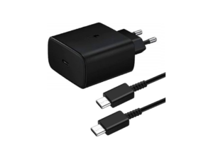 SAMSUNG EP-TA800X CHARGEUR MURAL USB-C ULTRA RAPIDE 25W +C&Acirc;BLE * NOIR