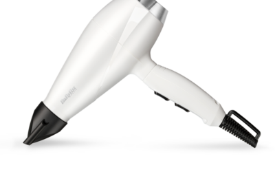 BABYLISS sèche cheveux 2000w blanc/argenté – 6704WE