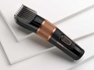 BABYLISS tondeuses cheveux molette m&eacute;tallis&eacute;e + poche 6 - E974E