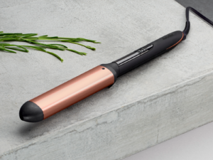 BABYLISS boucleur bronze, 28mm large Nano quartz céramique 6 temps - C456EC