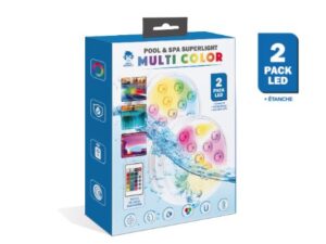 POOL & SPA SUPERLIGHT PACK X 2 + TELECOMMANDE SANS FIL