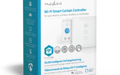NEDIS Télécommande de Rideau WIFI intelligente WIFIWC10WT