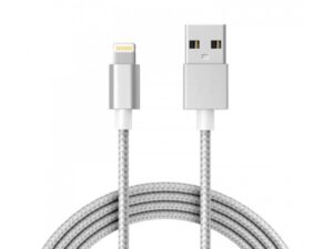CABLE CHARGE/SYNC. USB2.0 > LIGHTNING TRESS&Eacute; 1.8M * SILVER