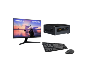 PACK MINI PC + ECRAN 24" Samsung + CLAVIER ET SOURIS SANS FIL