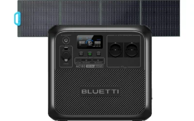 BLUETTI EB70 + PV200 Groupe électrogène