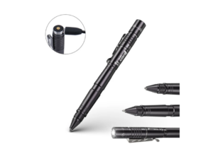 WUBEN TP10-G LAMPE DE POCHE / STYLET 130LU RECHARG. MICRO-USB * GRIS