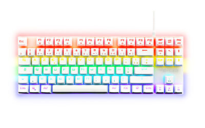 G-Lab Keyz Mercury TKL – Blanc