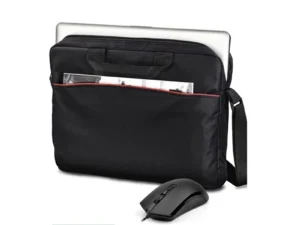 HEDEN - BUNDLE SACOCHE POUR PORTABLE 15,6 + SOURIS FILAIRE * NOIRSHOU_HED_PACK156