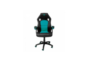 NACON PCCH-310 Si&egrave;ge gaming capitonn&eacute; pour jeu vid&eacute;o, jeu universel NOIR, TURQUOISE