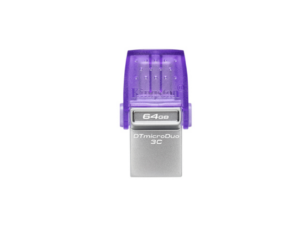 Cl&eacute; USB3.2 Type-A/C 64Go * KINGSTON DT microDuo 3C