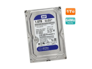 Disque Dur 1000GB (1.0TB) 3.5 SATA III 64MB* WD Blue WD10EZEX