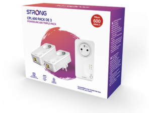 STRONG CPL WI-FI PL600 Triple Pack FR