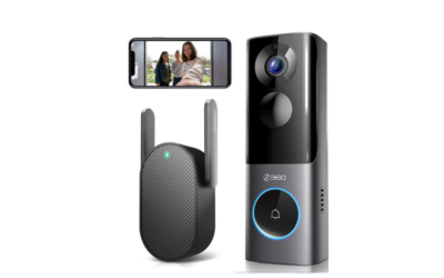 Sonnette vidéo intelligente 360 ​​X3 | Sonnette vidéo | 5Mpx, Wi-Fi, AR3XAC00